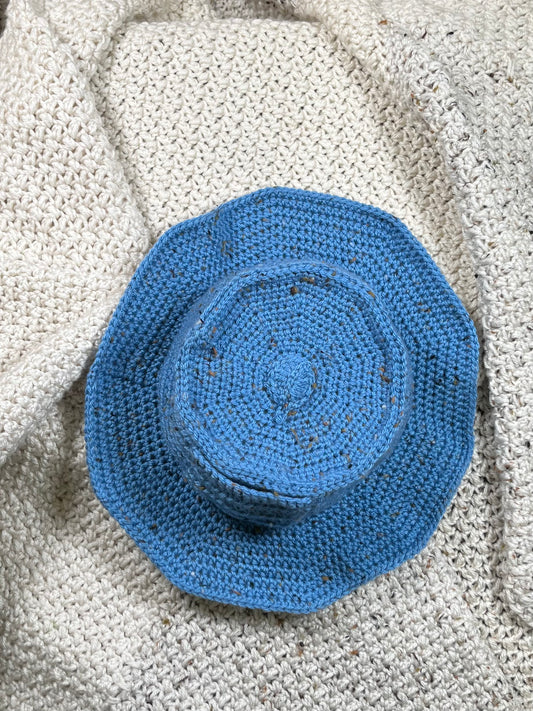 Oma Blue Bucket Cap für Erwachsene