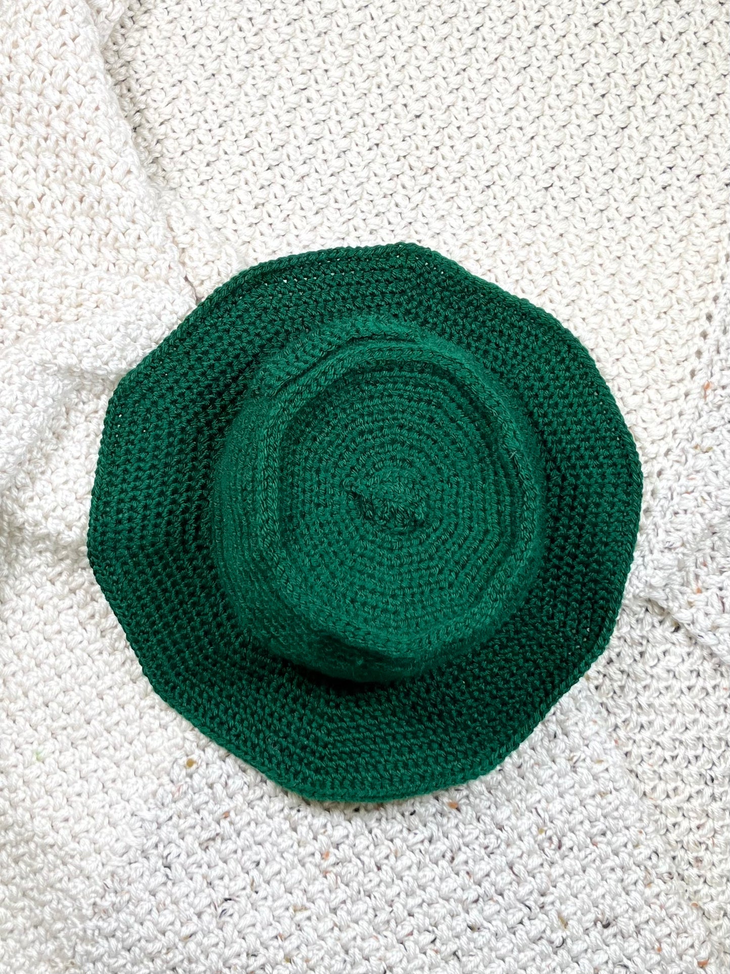 Oma Green Adult Bucket Cap